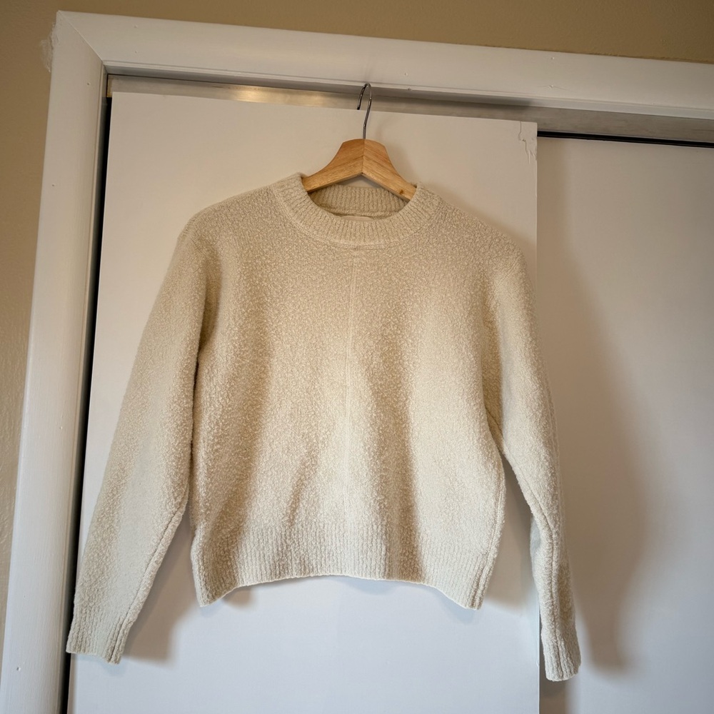 Lou & Grey Soft Cream Crew Neck Sweater
